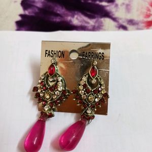 1+1Beautiful & Fashionable Ear Rings 2 Pcs(Jhumka