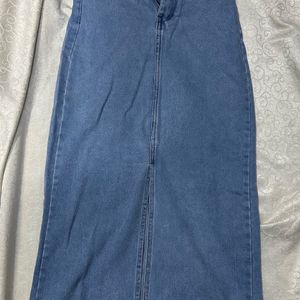 Imported Zara Denim Skirt