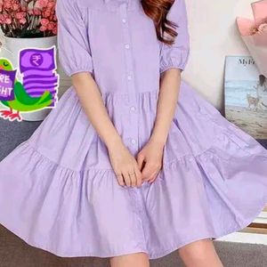 Offer🎉🎉Beautiful Korean Shirt Dress