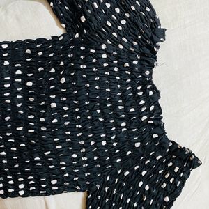 Black Polka Dot Dress