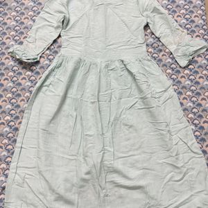 Melange Anarkali Embroidered Kurta