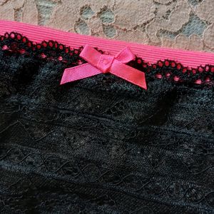 BLACK PINK- LACE PANTY 🎀