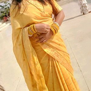 New Saree with Blouse