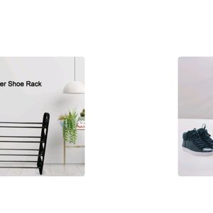 3 Layer Folding Shoes Rack