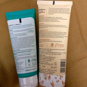 Plum facewash and sunscreen combo