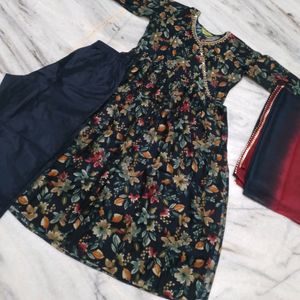 🌸Floral Print Kurti Set🌸