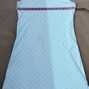 White Self Work Tennis Dress