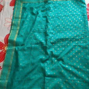 Beautiful Green Colour Saree