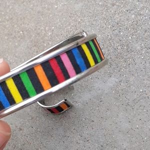 Multicolour Braclete With A Ring