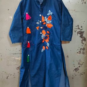 4 Denim Kurti Combo