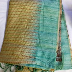 Ombre Multicolored Designer Saree