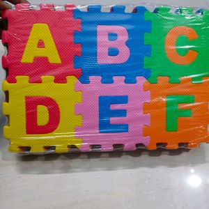 Alphabet Small Mat Fir Children Learn Easily