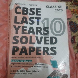 Oswal Book Class 12th Commerce All Subjects