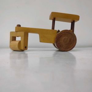 Antique Road Roller Wooden