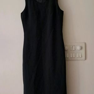 a Line Elegant Black Dress