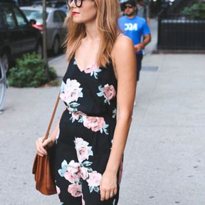 Forever 21 Floral Blogger Style Jumpsuit