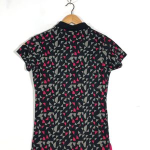 Black Printed T-Shirt (Women’s)