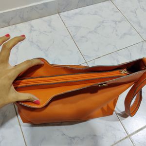 Marie Claire Orange Handbag