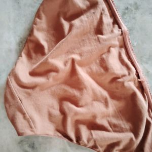 Brown Cotton Panty