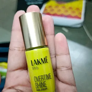 Lakme 9to5 Overtime Shine Nail Colour