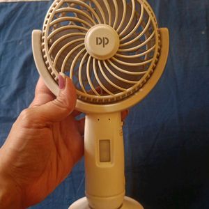 Mini Portable Fan With LED Light