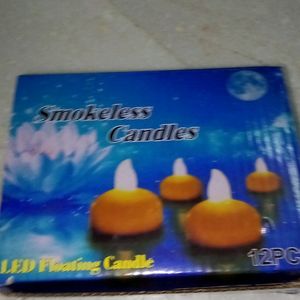 Water Floating Candles- Excellent Box Of Ten