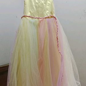 Rainbow /Unicorn Frock For Girls