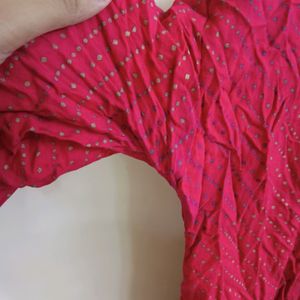 Maroon Kurti