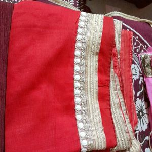 Red Saree Designer