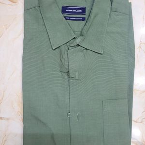 Olive Green Shirt John Miller 42