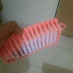 Flexible Plastic Cleaning Brush(pack Of 2 Pc)