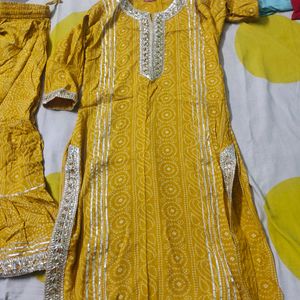 Kurta With Sharara