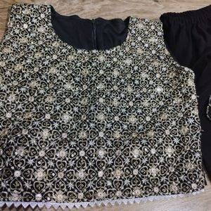 New Best Quality Party Wear Dress Top With Afgani