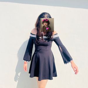 Black Korean Dress