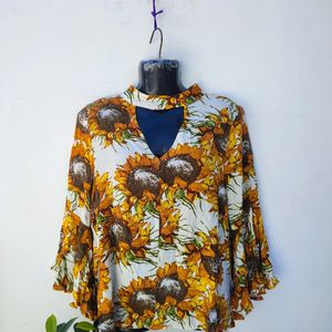 Cute Sunflower Top