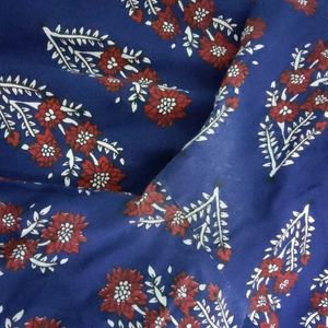 Blue Printed Kurta