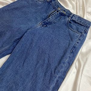 Wide Leg High Waist Jeans