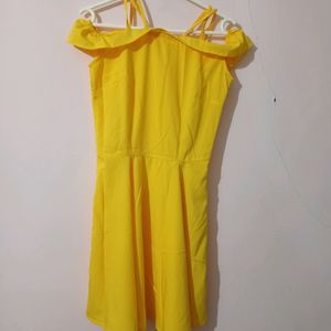 Yellow One Piece Dress