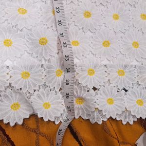 White Sunflower Top