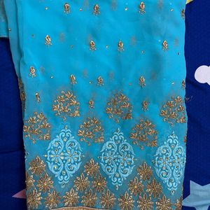 Embroided Saree