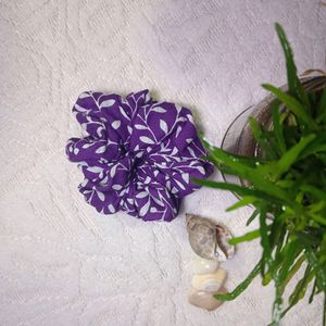 Purple Scrunchie