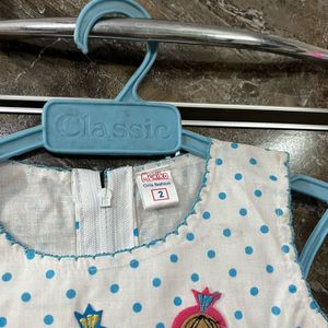 Baby Girl Frock (6 To 12 Months