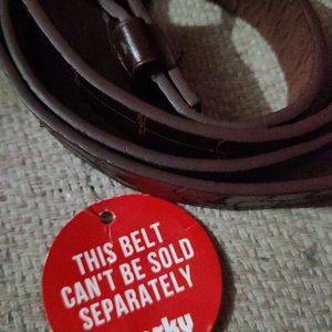 Brand New Sparky Leather Belt With Tag For Girls