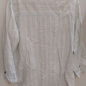 Blue Stripes Cotton Shirt