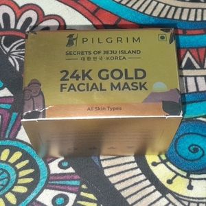 PILIGRIM 24K GOLD FACIAL MASK