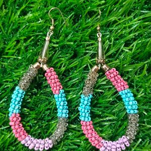 Multicolour Bead Earrings