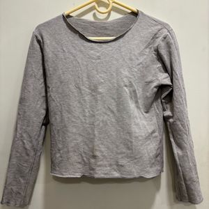 Grey Women's Top