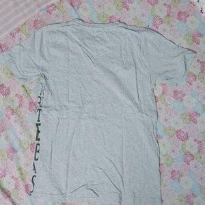 "Like New Off-White Round Neck T-Shirt for Boys