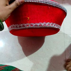 Red Decoration Basket For