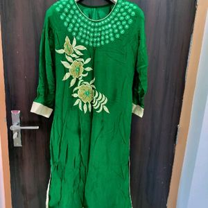 Beautiful Green Kurta